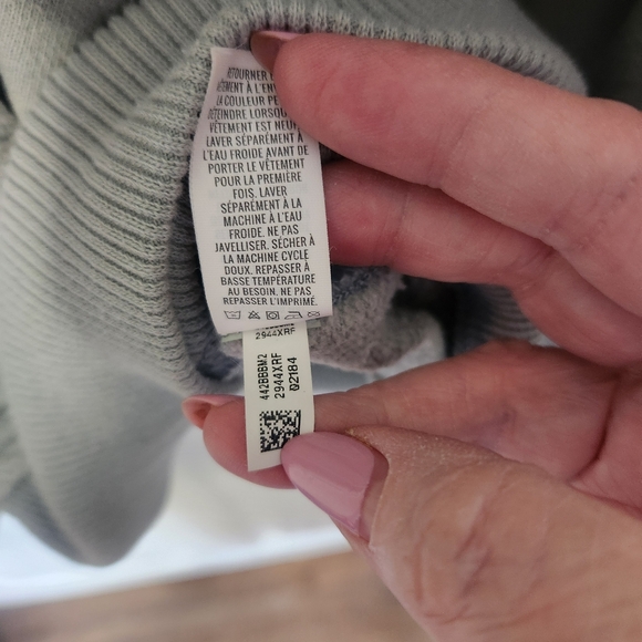 Aerie Down To Earth Oversized Full Zip Sage Green Hoodie Size XXL - Picture 8 of 10